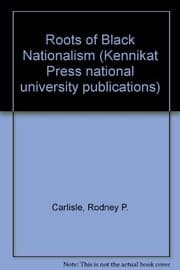Tapa de The roots of Black nationalism