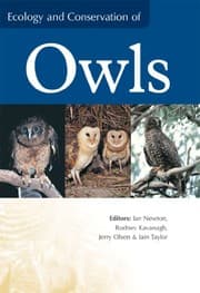 Tapa de Ecology and Conservation of Owls
