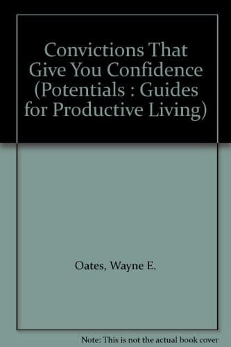 Tapa de Convictions that give you confidence