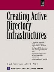 Tapa de Creating Active Directory Infrastructures