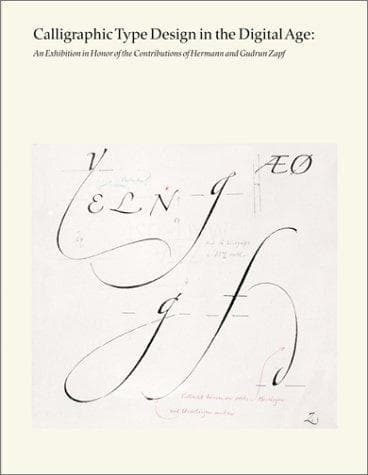 Tapa de Calligraphic Type Design in the Digital Age