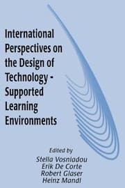 Tapa de International Perspectives on the Design of Technology-supported Learning Environments