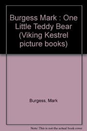 Tapa de One Little Teddy Bear (Viking Kestrel picture books)