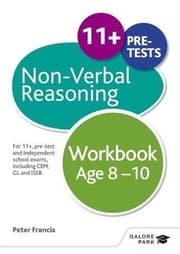 Tapa de Non-verbal Reasoning Workbook Age 8-10