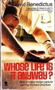Tapa de Whose Life Is It Anyway?: Novel