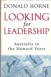 Tapa de Looking for Leadership: Australia in the Howard Years