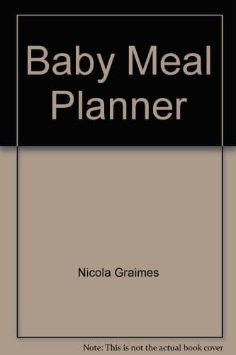 Tapa de Baby Meal Planner