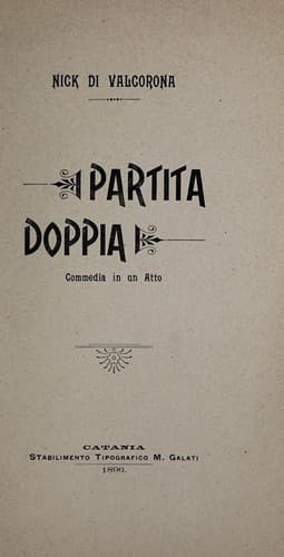 Tapa de Partita doppia