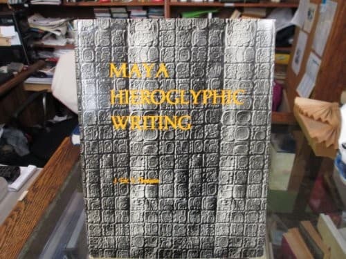 Tapa de Maya hieroglyphic writing