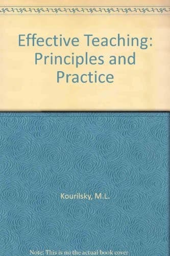 Tapa de Effective teaching