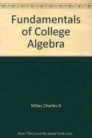 Tapa de Fundamentals of college algebra