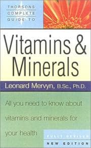 Tapa de Thorsons' Complete Guide to Vitamins and Minerals