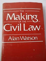 Tapa de The making of the civil law