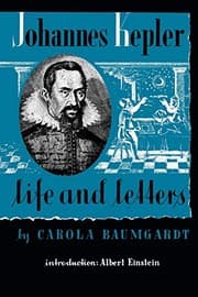 Tapa de Johannes Kepler Life and Letters