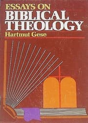 Tapa de Essays on biblical theology