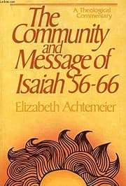Tapa de The community and message of Isaiah 56-66