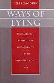 Tapa de Ways of lying