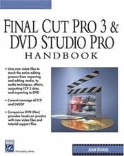 Tapa de Final Cut Pro 3 and DVD Studio Pro Handbook (Digital Filmmaking Series) (Digital Filmmaking Series)