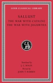 Tapa de Sallust: The War with Catiline. The War with Jugurtha (Loeb Classical Library) (Volume 1)