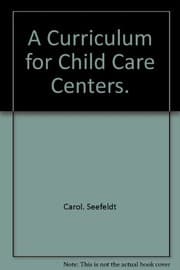 Tapa de A curriculum for child care centers
