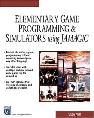 Tapa de Elementary Game Programming & Simulations Using Jamagic (Game Development Series)