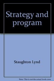 Tapa de Strategy and program: two essays toward a new American socialism