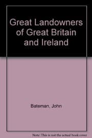 Tapa de The great landowners of Great Britain and Ireland