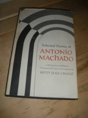 Tapa de Selected poems of Antonio Machado