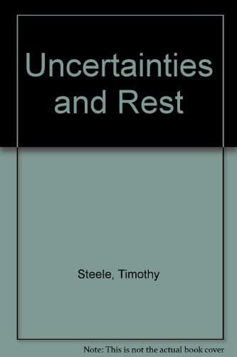 Tapa de Uncertainties and rest