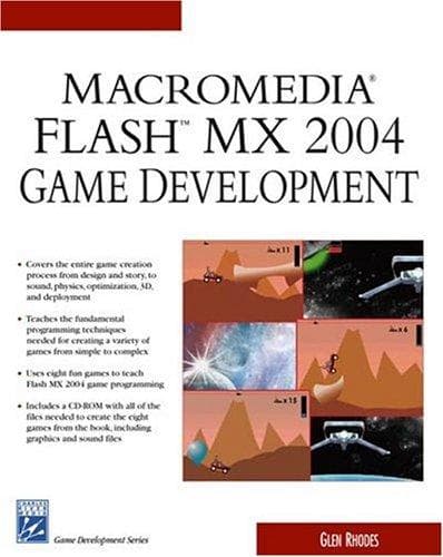 Tapa de Macromedia Flash MX 2004 Game Development (Game Development Series) (Game Development Series)