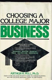 Tapa de Choosing a college major