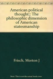 Tapa de American political thought