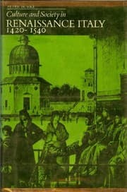 Tapa de Culture and society in Renaissance Italy, 1420-1540