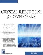Tapa de Crystal reports XI for developers