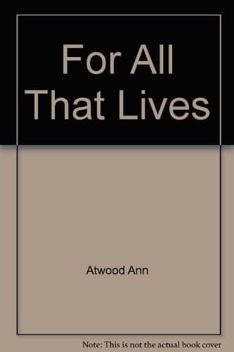 Tapa de For all that lives