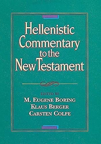 Tapa de Hellenistic commentary to the New Testament