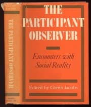 Tapa de The Participant observer