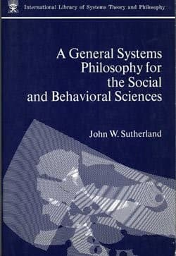Tapa de A general systems philosophy for the social and behavioral sciences