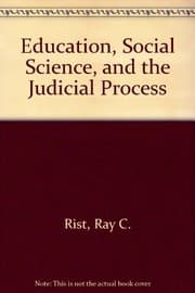 Tapa de Education, social science, and the judicial process