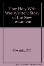 Tapa de How Holy Writ waswritten