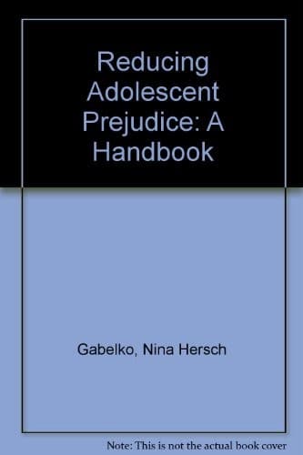 Tapa de Reducing adolescent prejudice