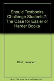 Tapa de Should textbooks challenge students?