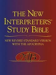 Tapa de Paperback ed. New Interpreter's Study Bible, NRSV: New Revised Standard Version with Apocrypha