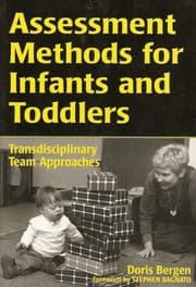 Tapa de Assessment methods for infants and toddlers