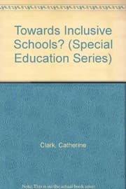 Tapa de Towards Inclusive Schools? (Series on School Reform (Paperback))