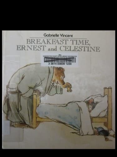 Tapa de Breakfast time, Ernest and Celestine