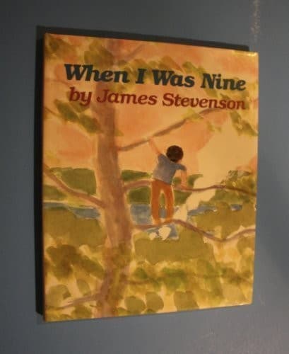 Tapa de When I was nine