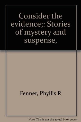Tapa de Consider the evidence
