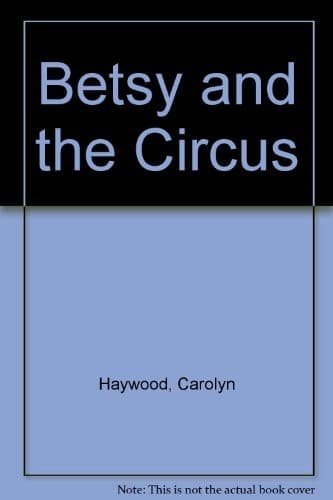 Tapa de Betsy and the Circus