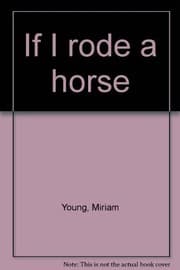 Tapa de If I rode a horse